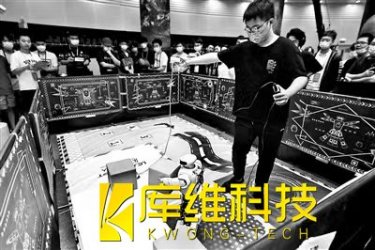 2022國(guó)際自主智能機(jī)器人大賽開賽聰明機(jī)器人比拼“探險(xiǎn)奪寶”